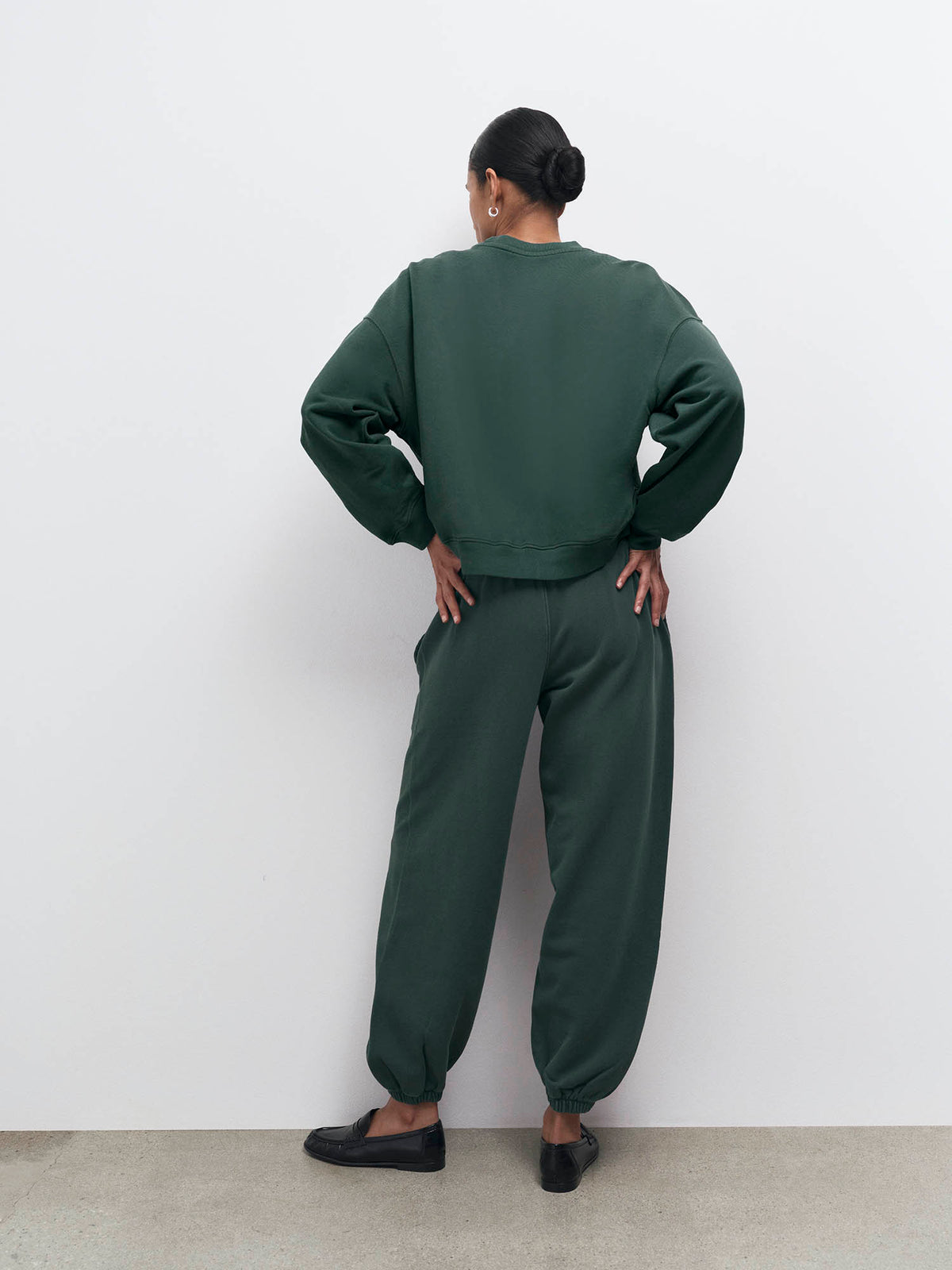 Organic Fleece Relaxed Crewneck Sweatshirt
