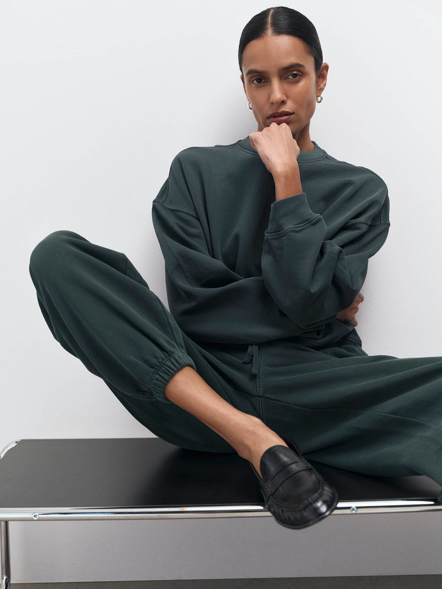 Organic Fleece Oversized Sweatpant