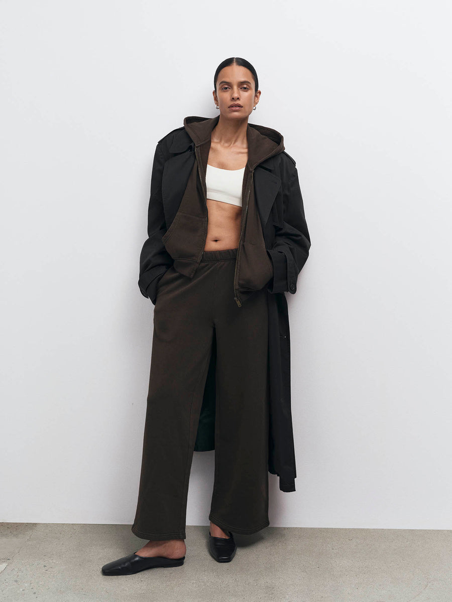 Organic Fleece Straight Leg Sweatpant
