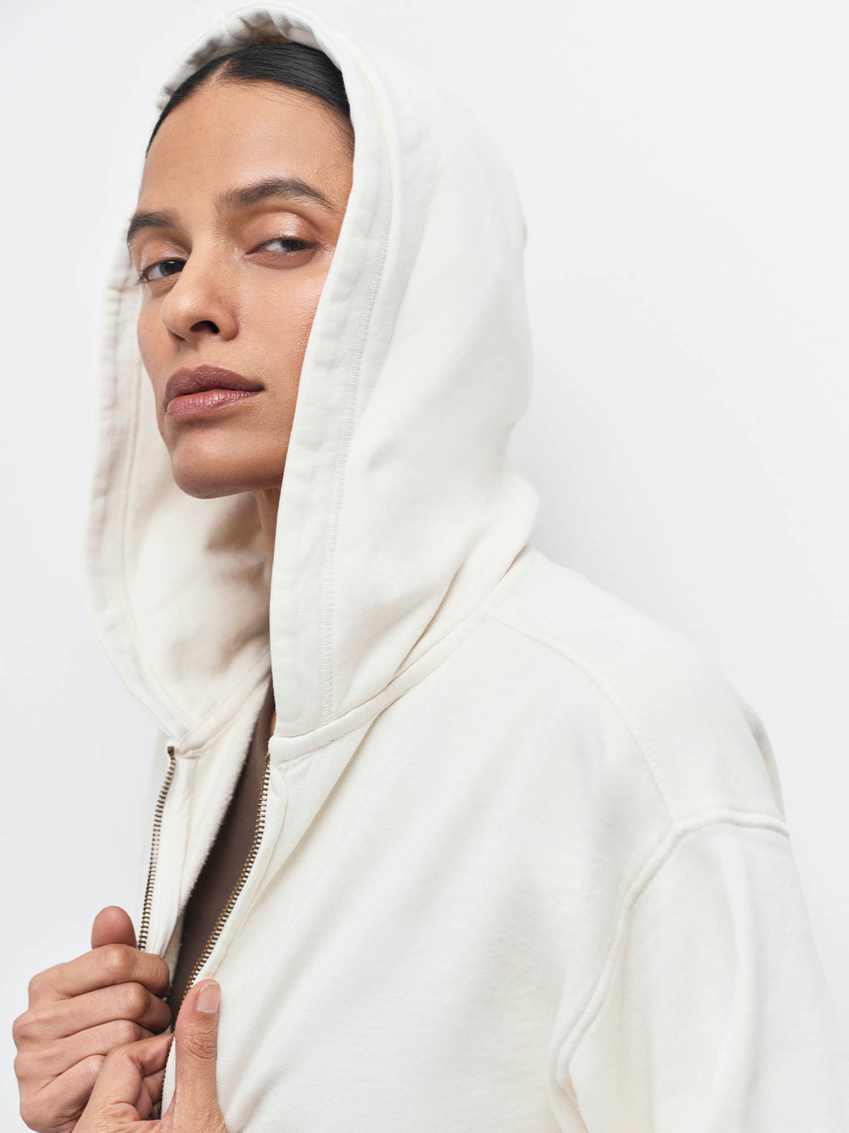 Organic Fleece Zip Hoodie