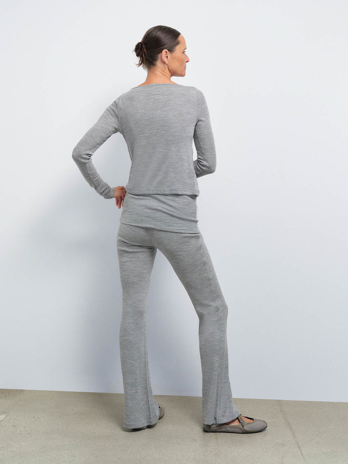 Merino Boatneck Cardigan