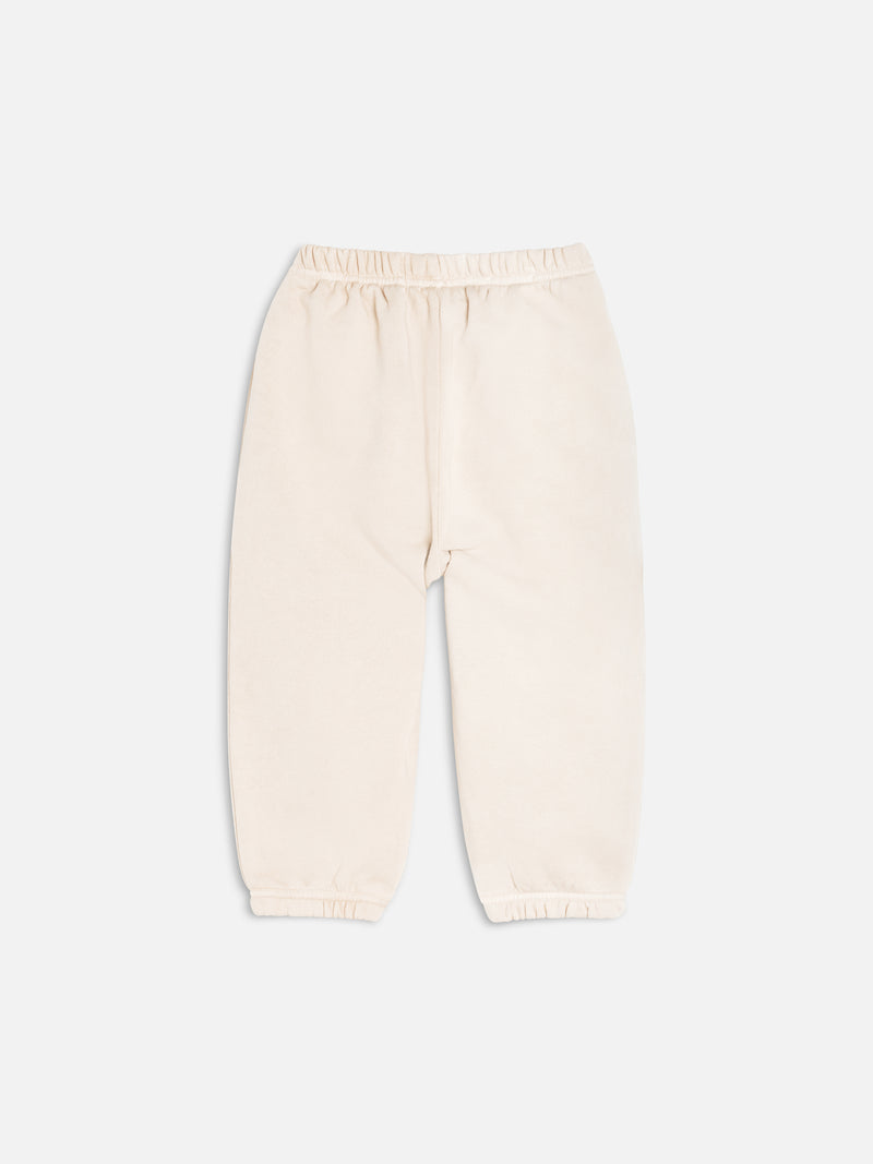Mini Organic Fleece Sweatpant-Sweatpants-MATE the Label-BONE-0/6m-MATE the Label