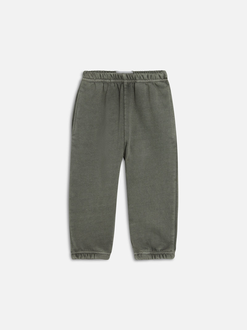 Mini Organic Fleece Sweatpant-Sweatpants-MATE the Label-FOREST-0/6m-MATE the Label