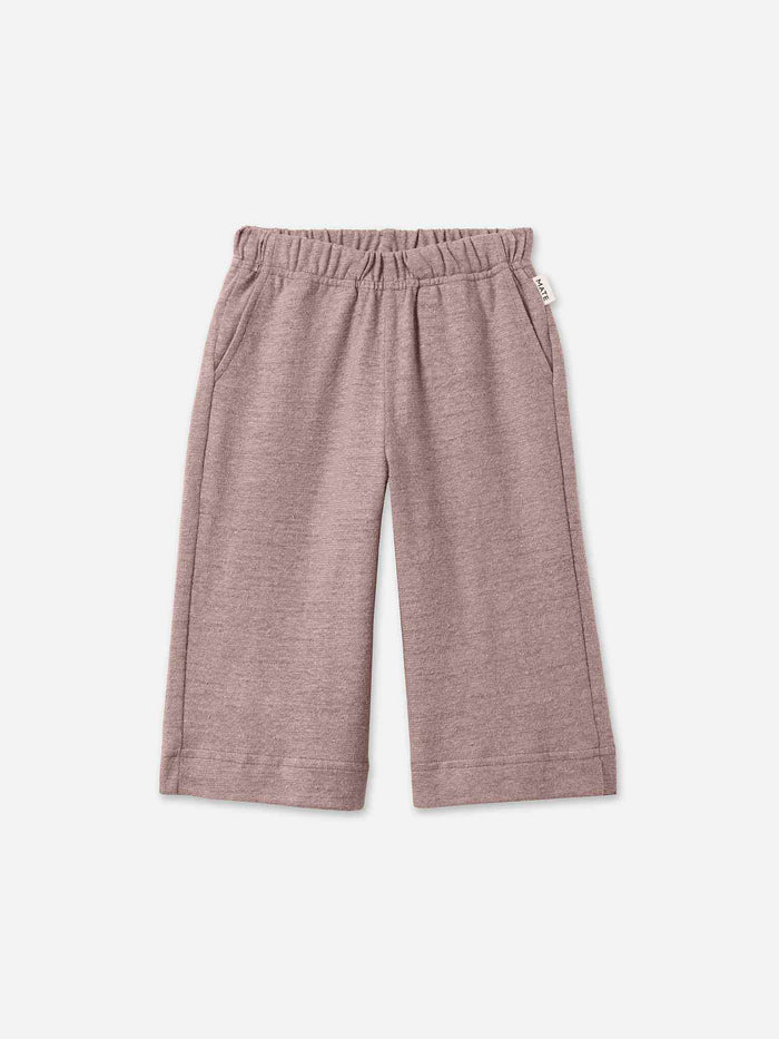 Mini Regenerative Hemp Wide Leg Pant-Pant-MATE the Label-MINERAL-0/6m-MATE the Label
