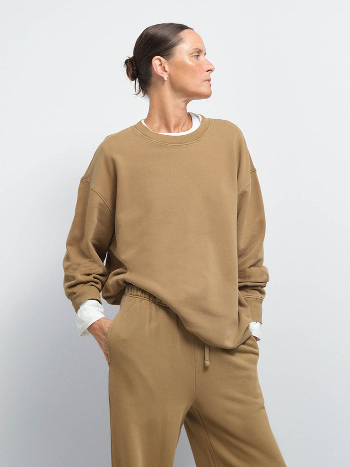 Organic Fleece Oversized Sweatshirt