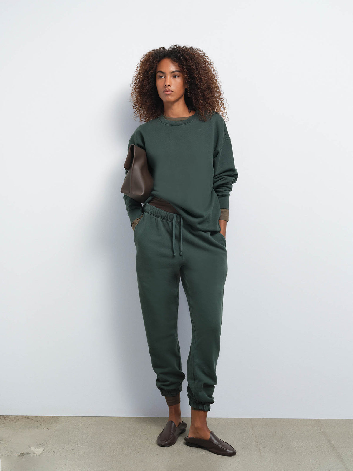 Organic Fleece Oversized Sweatshirt