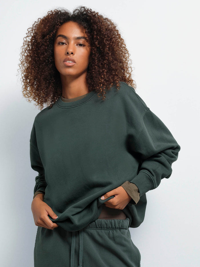 Organic Fleece Oversized Sweatshirt