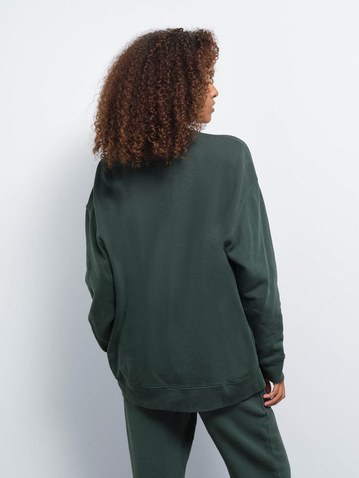 Organic Fleece Oversized Sweatshirt