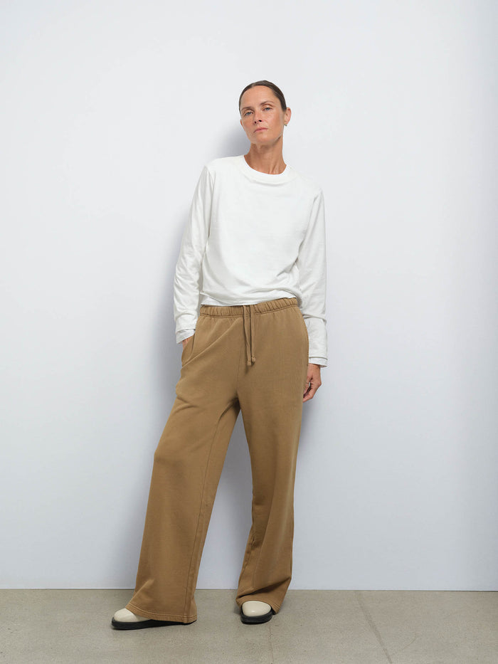 Organic Fleece Straight Leg Sweatpant