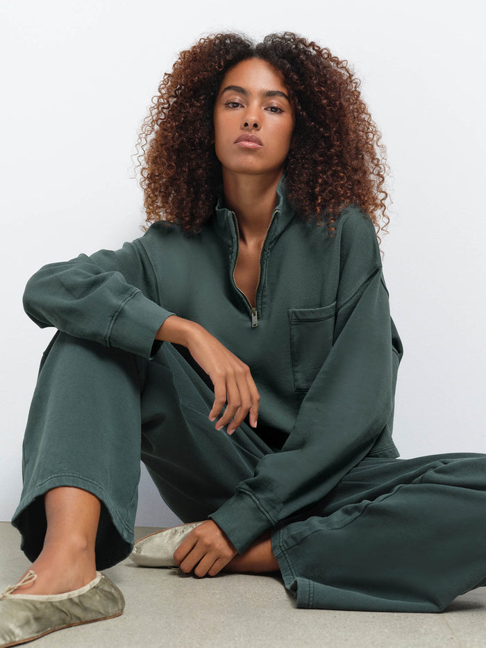 Organic Fleece Straight Leg Sweatpant