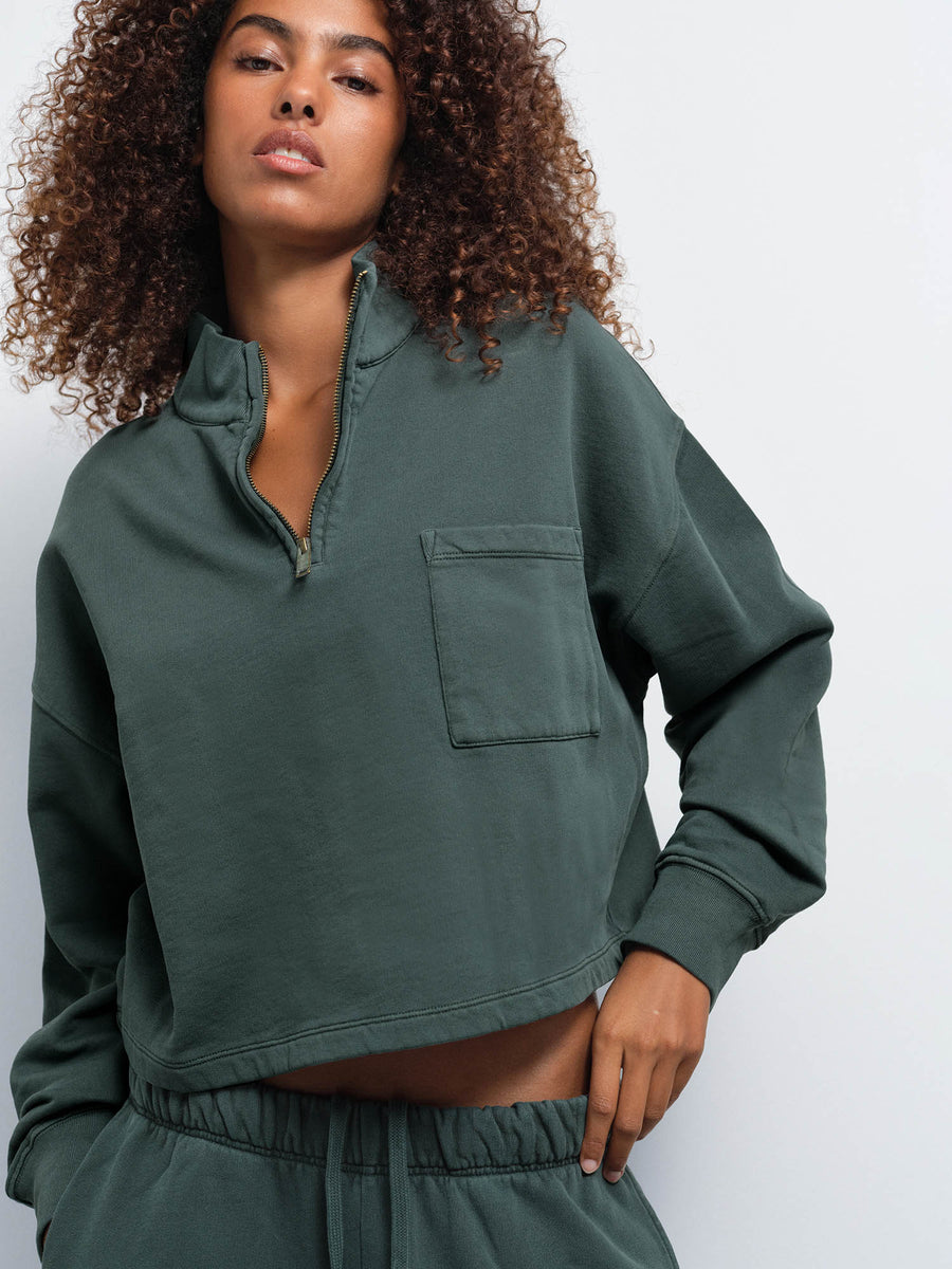 Organic Fleece Straight Leg Sweatpant