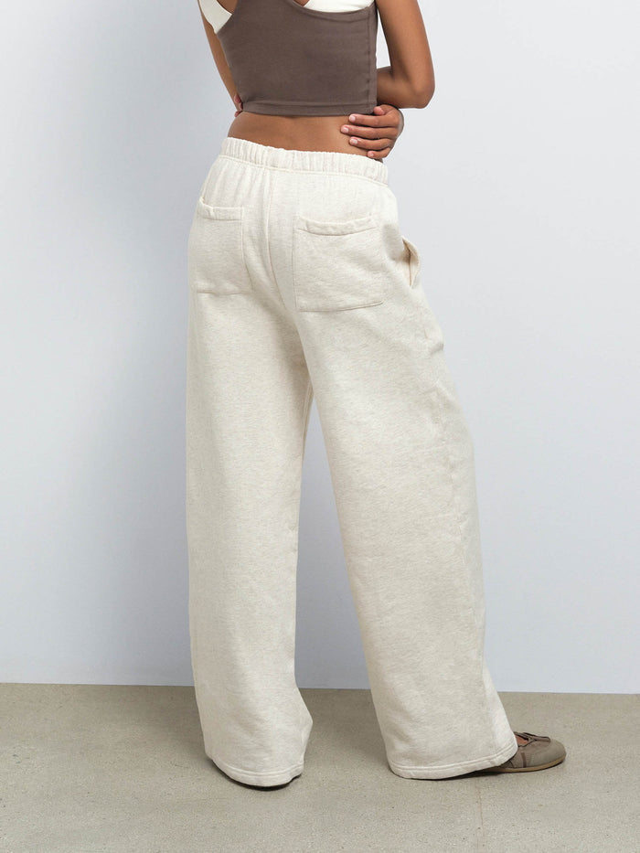 Organic Fleece Straight Leg Sweatpant