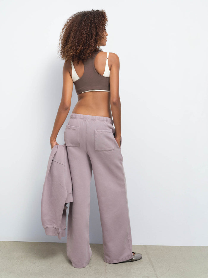 Organic Fleece Straight Leg Sweatpant