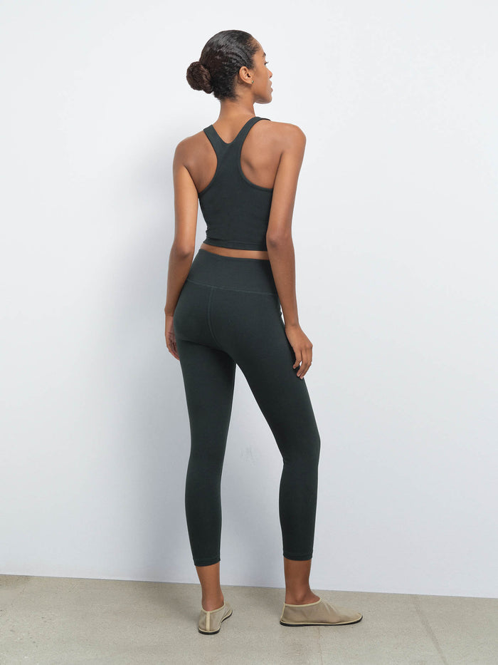 Organic Stretch Midi Legging